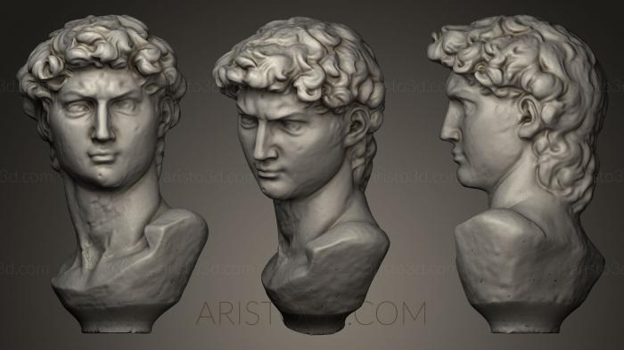 Busts and heads antique and historical (BUSTA_0013) 3D model for CNC machine
